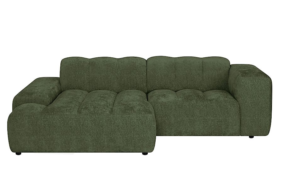 NADUVI Collection | Ecksofa Sandro links 2,5-Sitzer großes Chenille günstig online kaufen