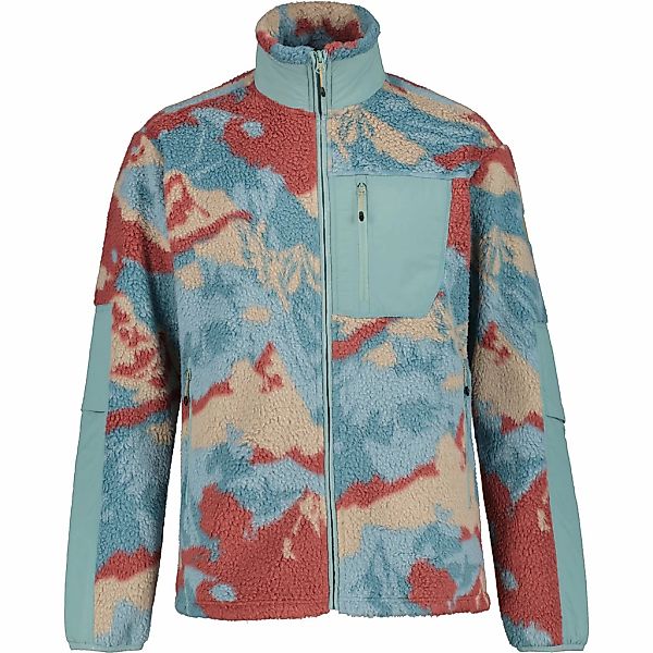 Icepeak Fleeceshirt "H PRINT FLEECEJACKE MEMPHIS", mit kontrastfarbenem Log günstig online kaufen