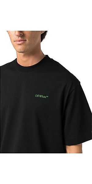 OFF-WHITE Print-Shirt Off-White Logo T-Shirt Schwarz Herren XL günstig online kaufen