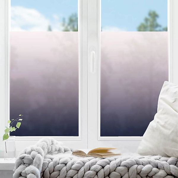 Fensterfolie Violett Farbverlauf günstig online kaufen