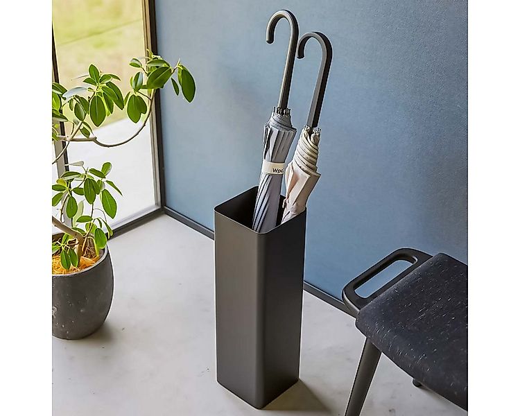 Yamazaki Schirmständer "Smart" hoher kleiner Regenschirmständer 15x15x48cm, günstig online kaufen