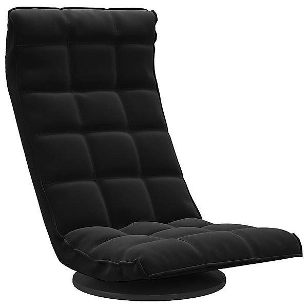 vidaXL Bodenkissen Bodenstuhl Drehbar Schwarz Samt günstig online kaufen