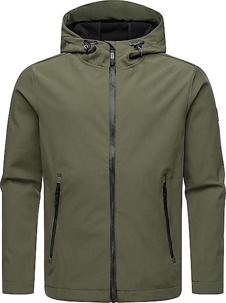 Ragwear Softshelljacke "Shellwie Warm", mit Kapuze, wasserdichte Herren Übe günstig online kaufen