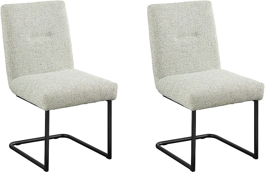 set one by Musterring Esszimmerstuhl "Tracy", Webstoff, 2er-Set, Freischwin günstig online kaufen