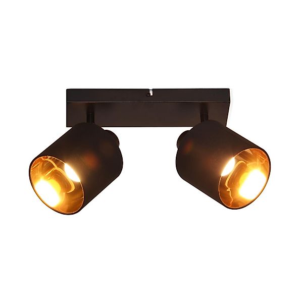 Nettlife Deckenstrahler Vintage Schwarz E14 1/2/3/4 günstig online kaufen