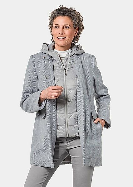 GOLDNER Kurzmantel Mantel mit herausnehmbarem Steppfutter günstig online kaufen