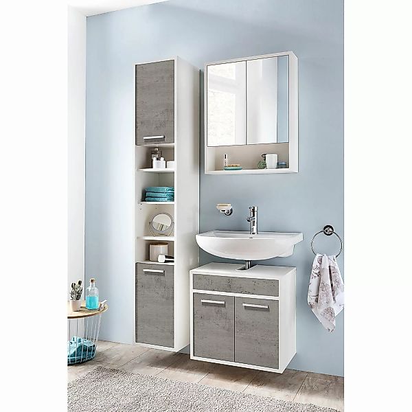 Hometrend Badezimmerspiegelschrank Spiegelschrank Sunset günstig online kaufen