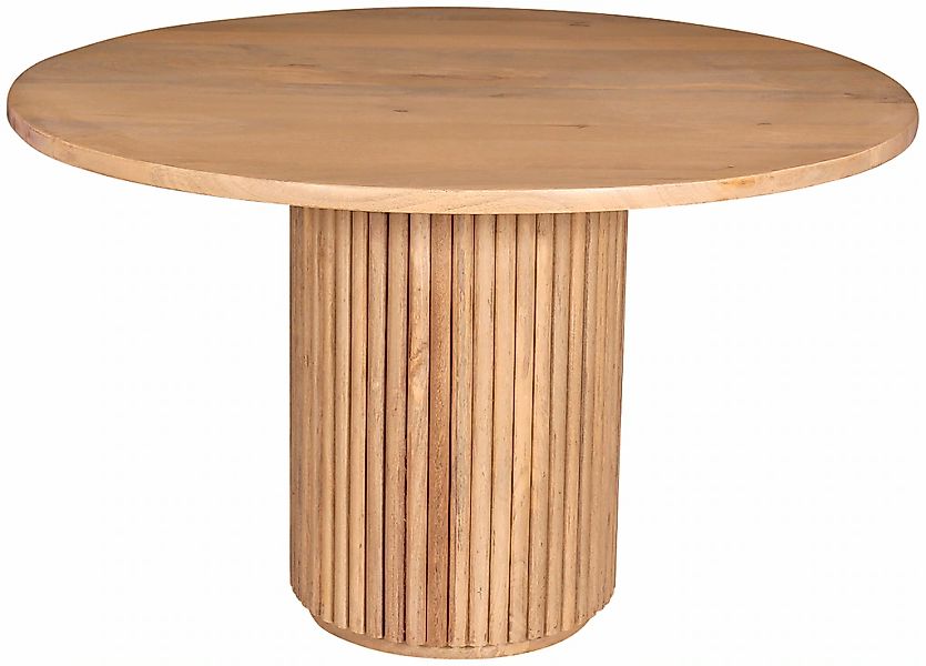 SIT Esstisch "Ribbed Side Table High" mit Säulenfuß im extravaganten Ribbed günstig online kaufen