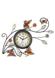 AMS Wanduhr 9446 (Quarz,Metall,antike Zeiger,Wohnzimmer,Esszimmer,Arbeitszi günstig online kaufen