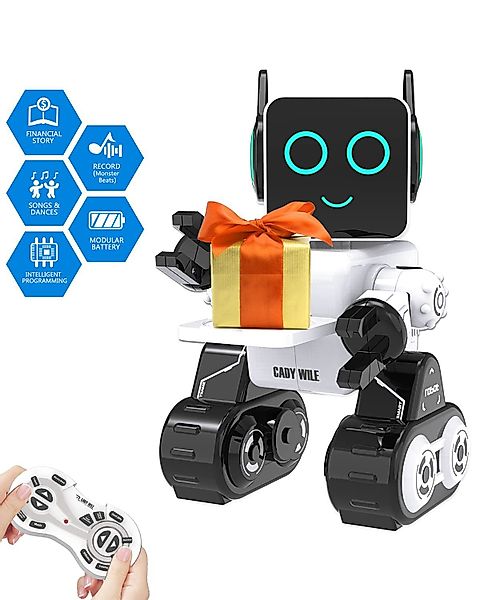 RWEUOQ RC-Roboter Kinderspielzeug Roboter,intelligenter ferngesteuerter Rob günstig online kaufen