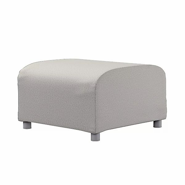 Bezug für Klippan Hocker, grau-beige, Husse, Klippan Hocker, Madrid (162-03 günstig online kaufen