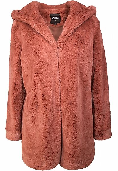 URBAN CLASSICS Parka "Urban Classics Damen Ladies Hooded Teddy Coat", (1 St günstig online kaufen