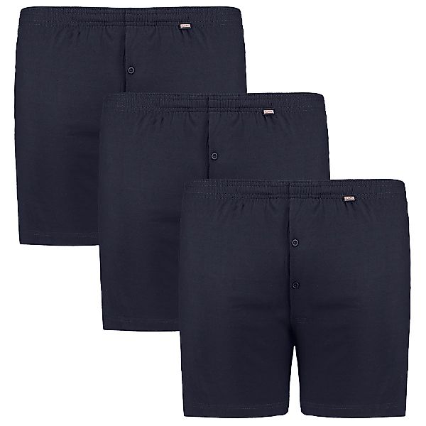 ADAMO 3er-Pack Boxershorts Farbe dunkelblau Größe: 20 günstig online kaufen