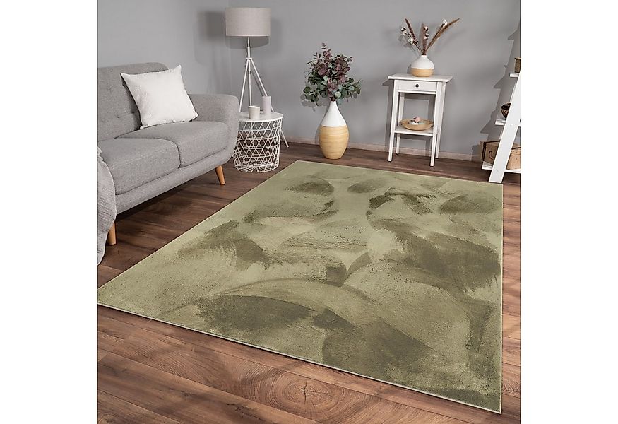 TT Home Teppich, Rechteckig, Höhe: 14 mm, Wohnzimmer Hochflor Teppich Kunst günstig online kaufen