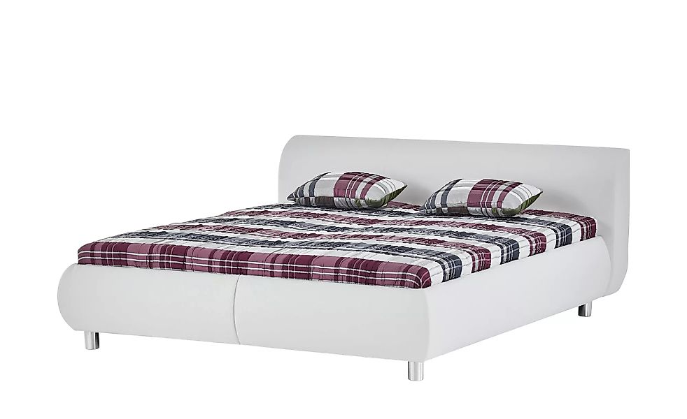 Polsterbett - weiß - 159 cm - 86 cm - 234 cm - Betten > Doppelbetten - Möbe günstig online kaufen