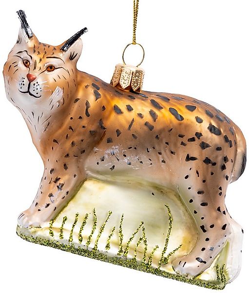 SIKORA Christbaumschmuck Luchs Besondere Weihnachtskugel Glas Figur Anhänge günstig online kaufen