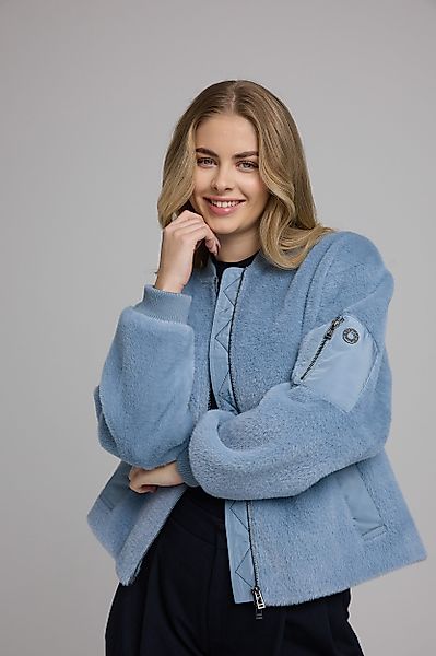 Manisa Kurzjacke Fakefurblouson günstig online kaufen