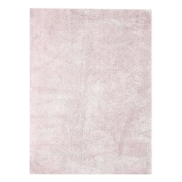 Hochflorteppich in hell Rosa 4 cm hoch günstig online kaufen