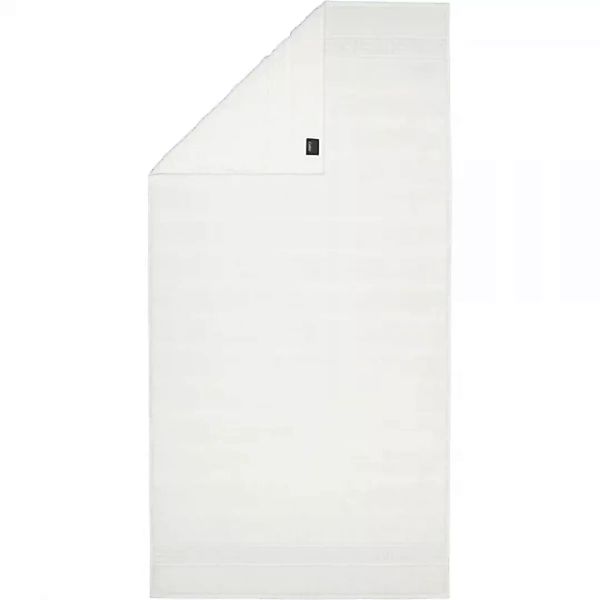 Cawö - Noblesse Uni 1001 - Farbe: 600 - weiß - Duschtuch 80x160 cm günstig online kaufen