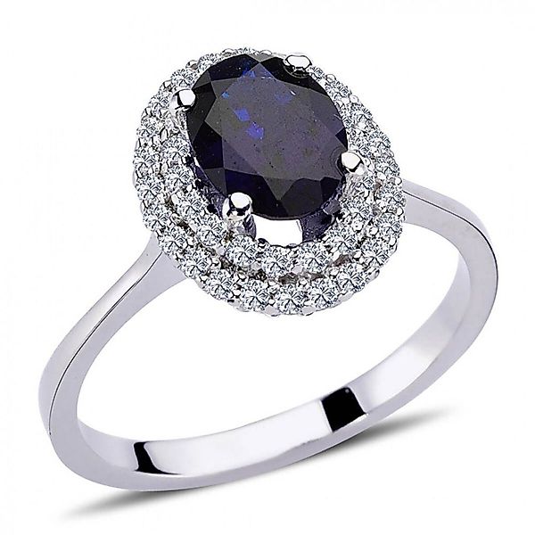 EinStein Diamant Diamantring Diamant Oval Saphir günstig online kaufen