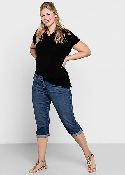 Sheego Jeansshorts Caprijeans günstig online kaufen
