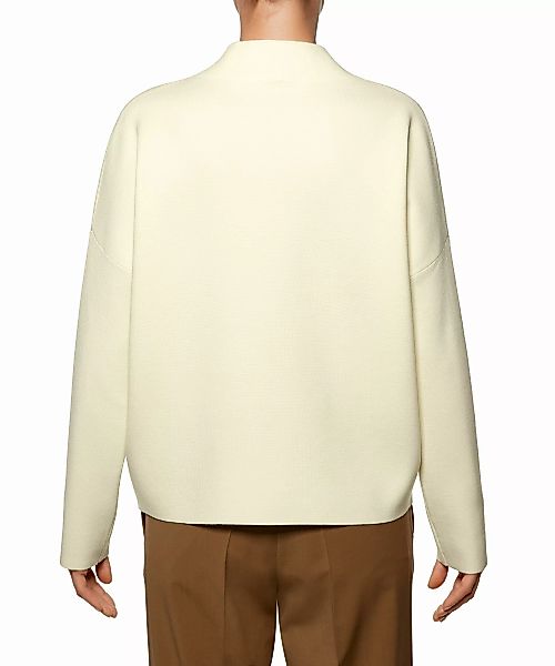 FALKE Damen Pullover U-Boot-Ausschnitt, XXS, Beige, Uni, 64004-201400 günstig online kaufen