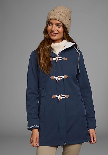 KangaROOS Softshelljacke mit Kapuze figurbetonte Passform, normaler Schnitt günstig online kaufen