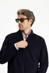 KIGILI Fleecepullover Fleece-Sweatshirt mit halblangem Reißverschluss günstig online kaufen