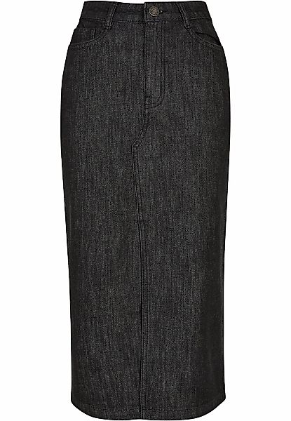 URBAN CLASSICS Jerseyrock "Urban Classics Damen Ladies Midi Denim Skirt", ( günstig online kaufen