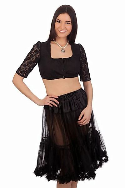 MarJo Unterrock Dirndl Petticoat - JENNIFER - Länge 65 cm - schwarz, weiß, günstig online kaufen