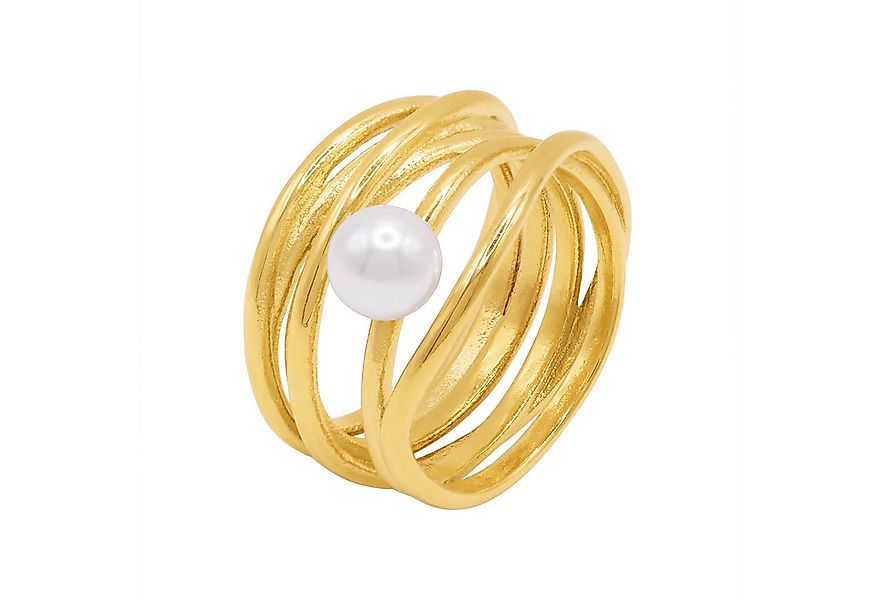 Heideman Fingerring Serpens goldfarben (Ring, 1-tlg., inkl. Geschenkverpack günstig online kaufen