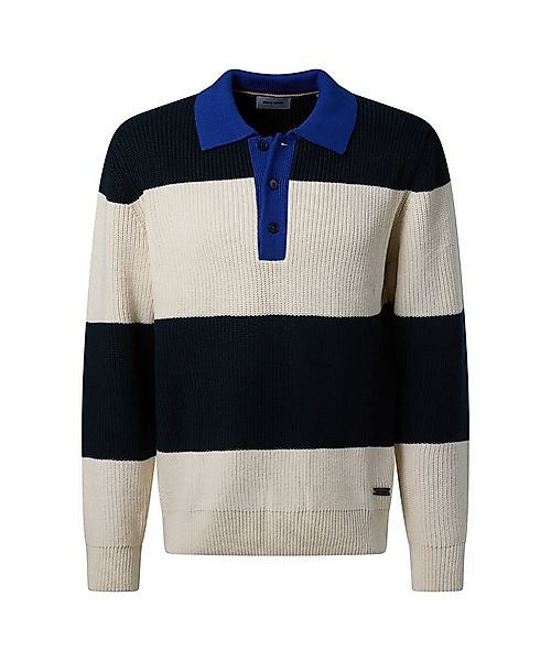 Pierre Cardin Strickpullover mit Polokragen günstig online kaufen