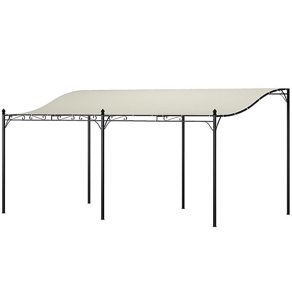 Outsunny Pavillon wasserdicht, freistehend, (Pergola mit günstig online kaufen