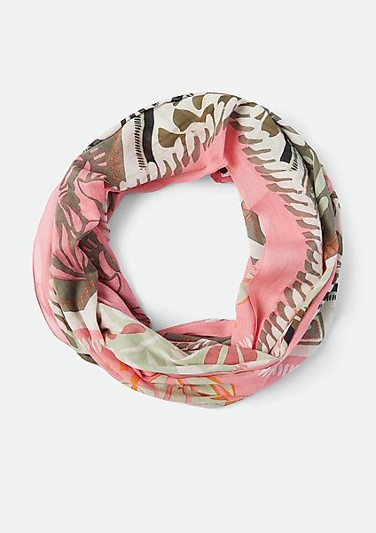 Comma Halstuch Loop-Schal aus Baumwolle günstig online kaufen