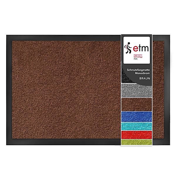 Floordirekt Fußmatte Schmutzfangmatte Monochrom Fixgrößen, Viele günstig online kaufen