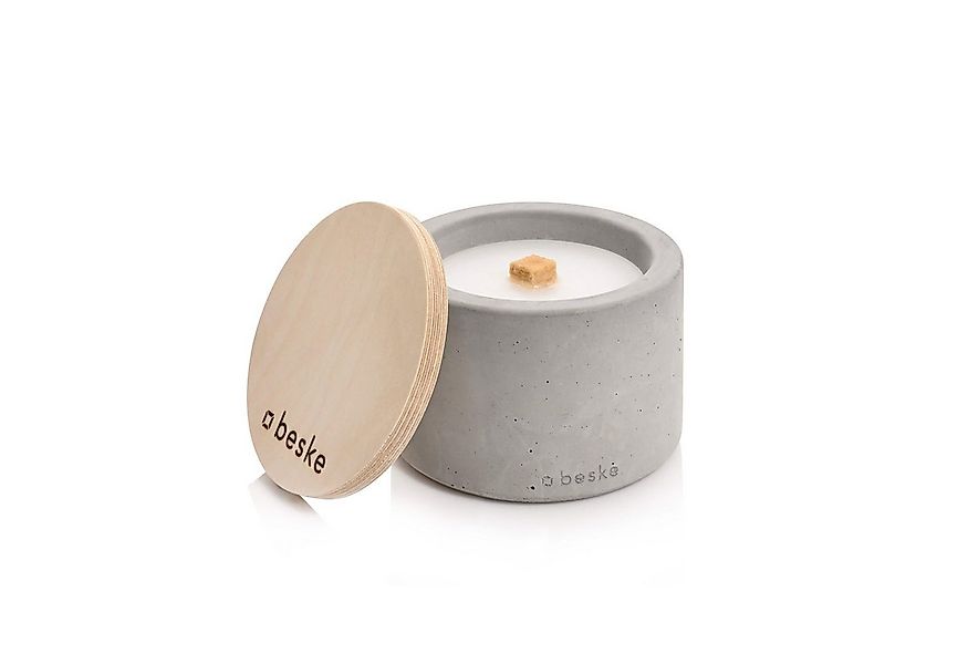 beske Outdoorkerze Betonfeuer® - Solo mit Dauerdocht Kerzenfresser Tischfeu günstig online kaufen