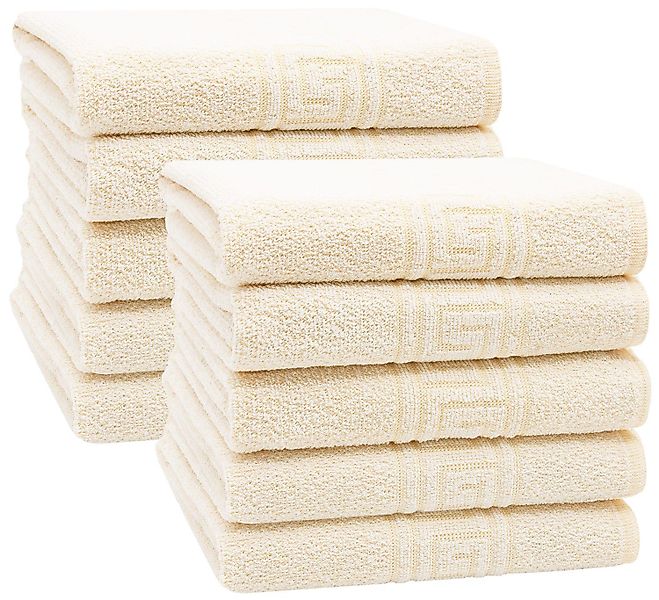 ZOLLNER Handtücher, Frottier (10-St), 50 x günstig online kaufen