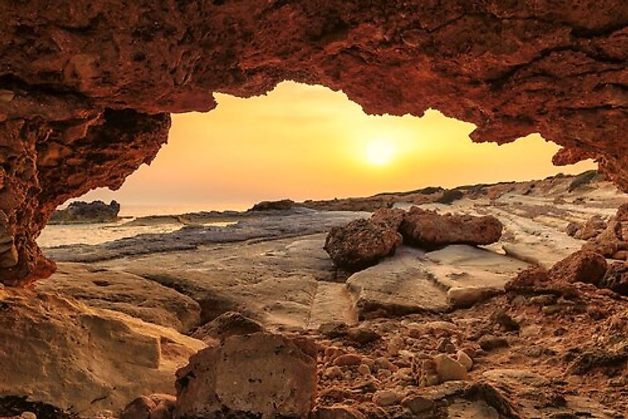 Papermoon Fototapete »Steinhöhle« günstig online kaufen