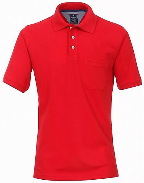 Redmond Langarm-Poloshirt Piqué Polo-Shirt günstig online kaufen