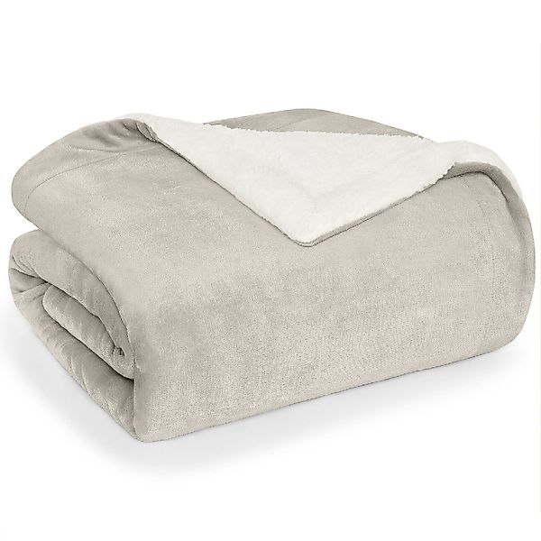 Wohndecke Sherpa-Fleecedecke, Oeko-TEX Zertifiziert, Blumtal, hochwertig, günstig online kaufen