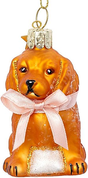 SIKORA Christbaumschmuck Labradoodle Baby besondere Weihnachtskugel Glas An günstig online kaufen