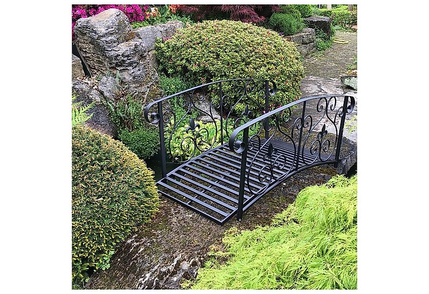 HTI-Living Zierbrücke Gartenbrücke Metallbrücke, (Stück, 1 St., 1 Gartenbrü günstig online kaufen