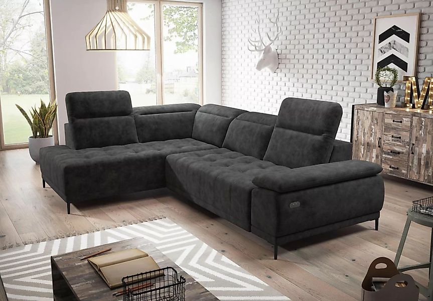 Xlmoebel Ecksofa Neues modernes Ecksofa mit automatischer Funktion, stilvol günstig online kaufen