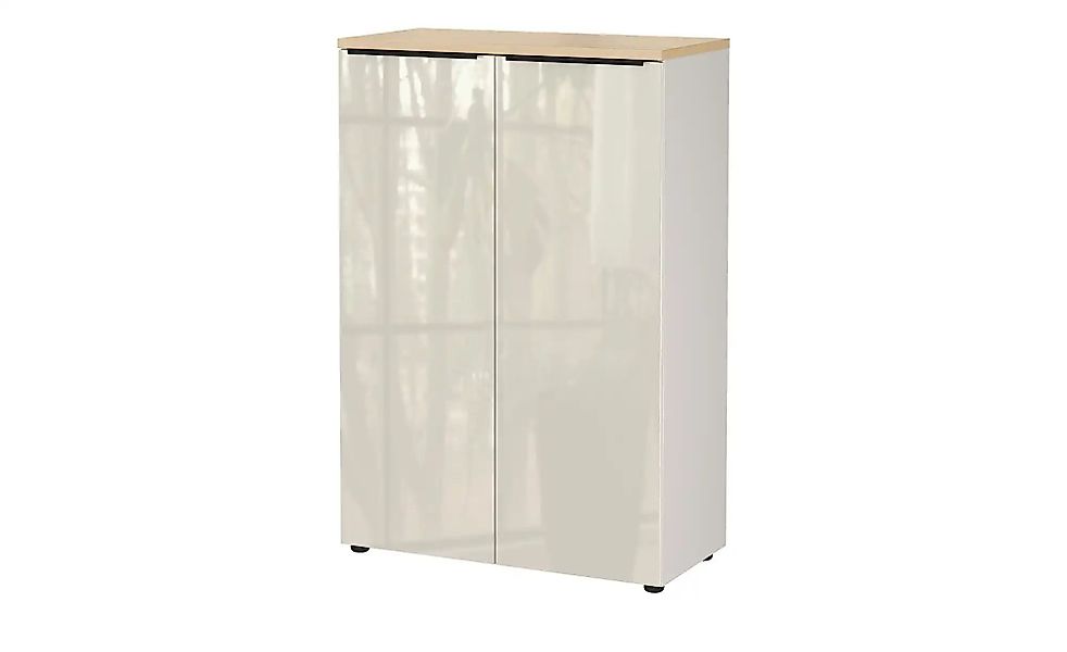 Aktenschrank  Arlau ¦ beige ¦ Maße (cm): B: 81 H: 120 T: 40.0 Schränke > Ak günstig online kaufen