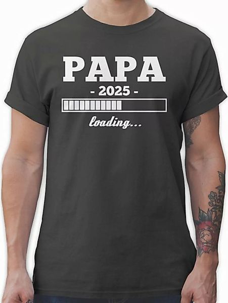 Shirtracer T-Shirt Papa loading 2025 weiß Papa günstig online kaufen