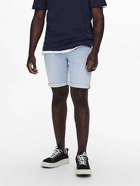 ONLY & SONS Jeansshorts "ONSPLY LIGHT BLUE 5189 SHORTS DNM NOOS" günstig online kaufen