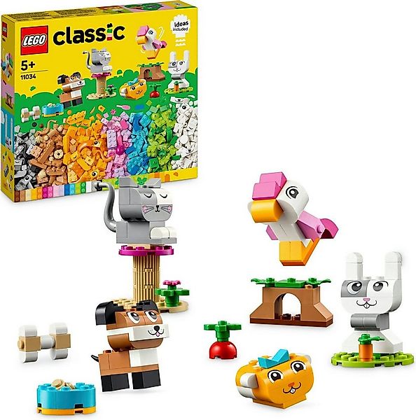 LEGO® Kreative Tiere (11034), LEGO Classic Konstruktionsspielsteine, (450 S günstig online kaufen