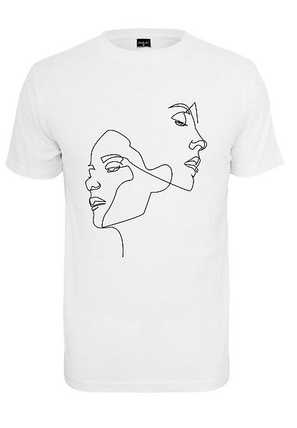 MisterTee Kurzarmshirt MisterTee Damen Ladies One Line Tee (1-tlg) günstig online kaufen
