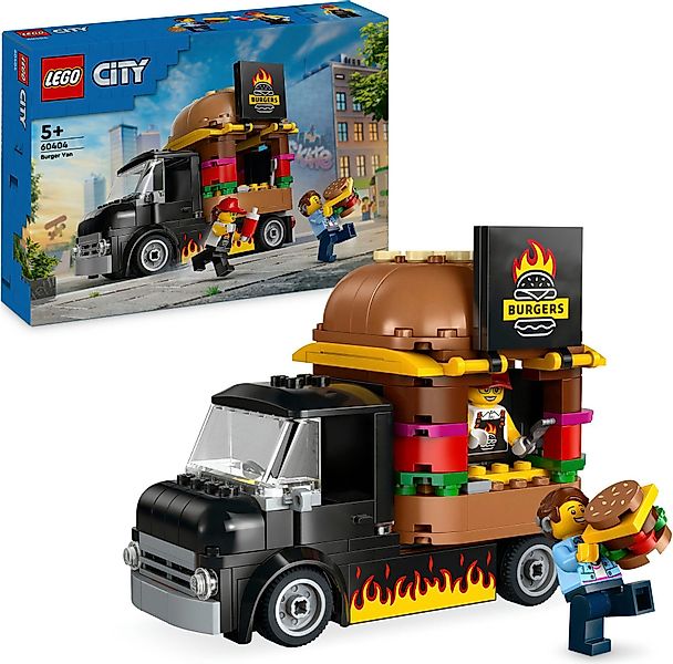 LEGO® Burger-Truck (60404), LEGO City Konstruktionsspielsteine, günstig online kaufen