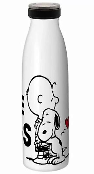 Geda Labels Isolierflasche Peanuts Free Hugs 500ml Edelstahl Isolierflasche günstig online kaufen